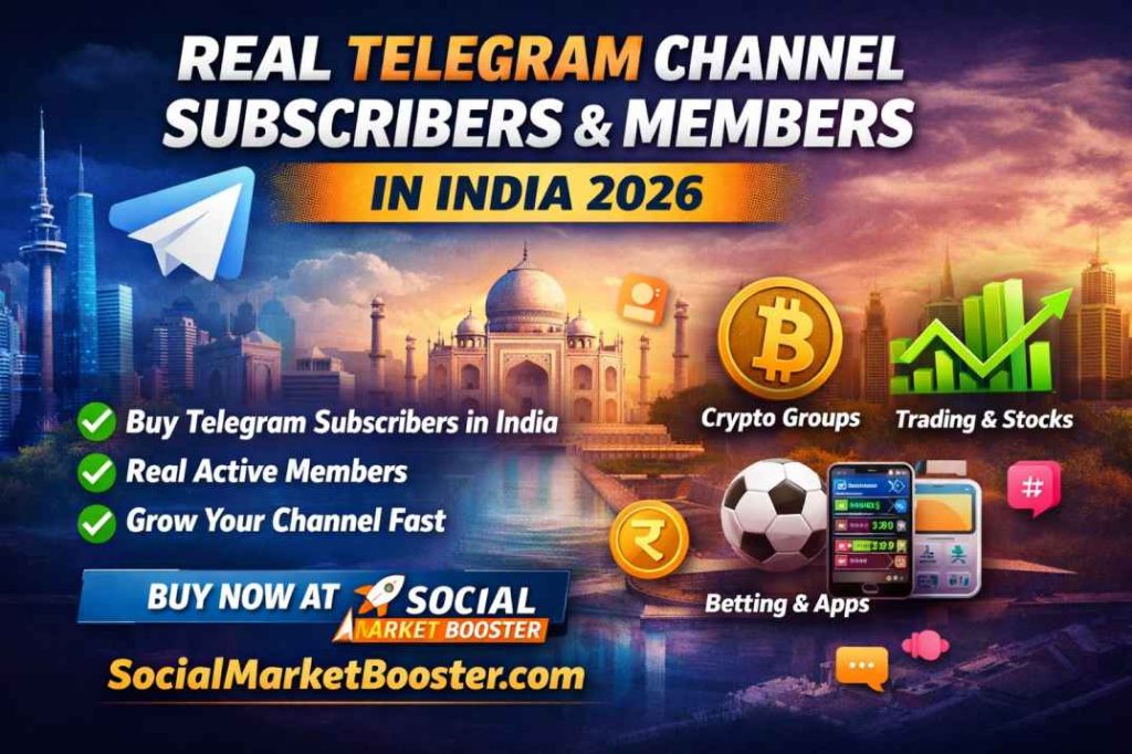 Real Telegram Channel Subscribers and Members in India in 2026