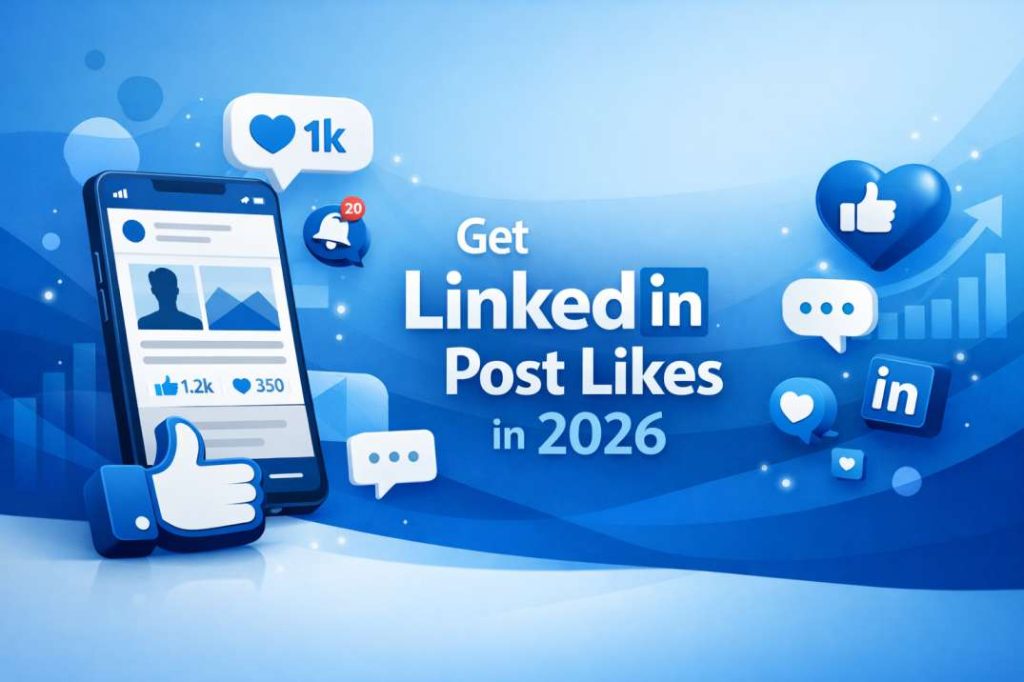 Get LinkedIn Post Likes in 2026 | 100% Real & Safe