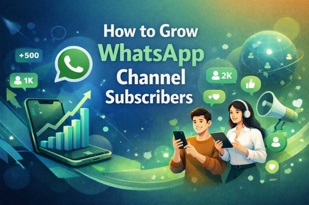 How to Grow WhatsApp Channel Subscribers Fast & Secure