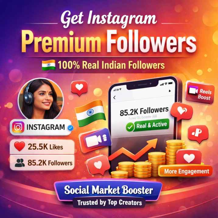 How Get Instagram Premium Followers | 100% Real Followers