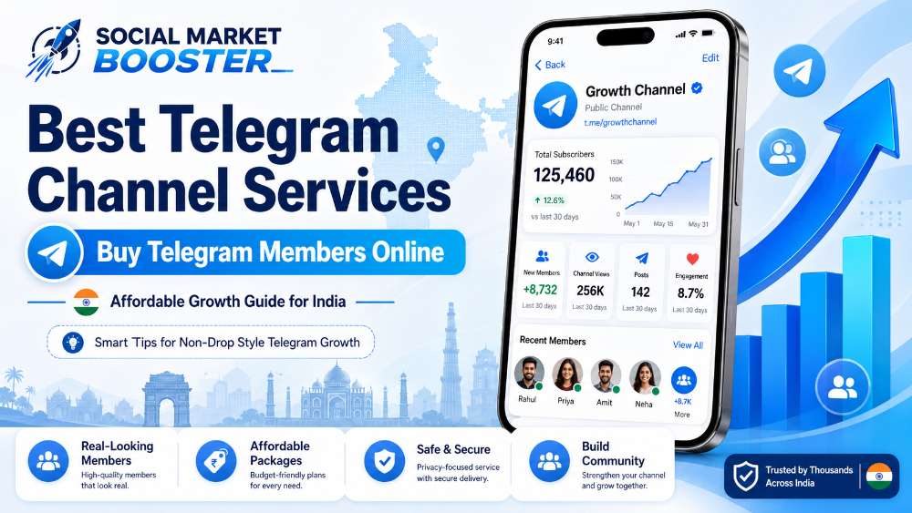 Best Telegram Channel Services To Buy Online : Buy Telegram Members Non Drop cheapest in India